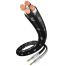 Акустический кабель Inakustik Exzellenz LS-40, 2 x 3 m, Single Wire, Exz. BFA Banana, 006027S016